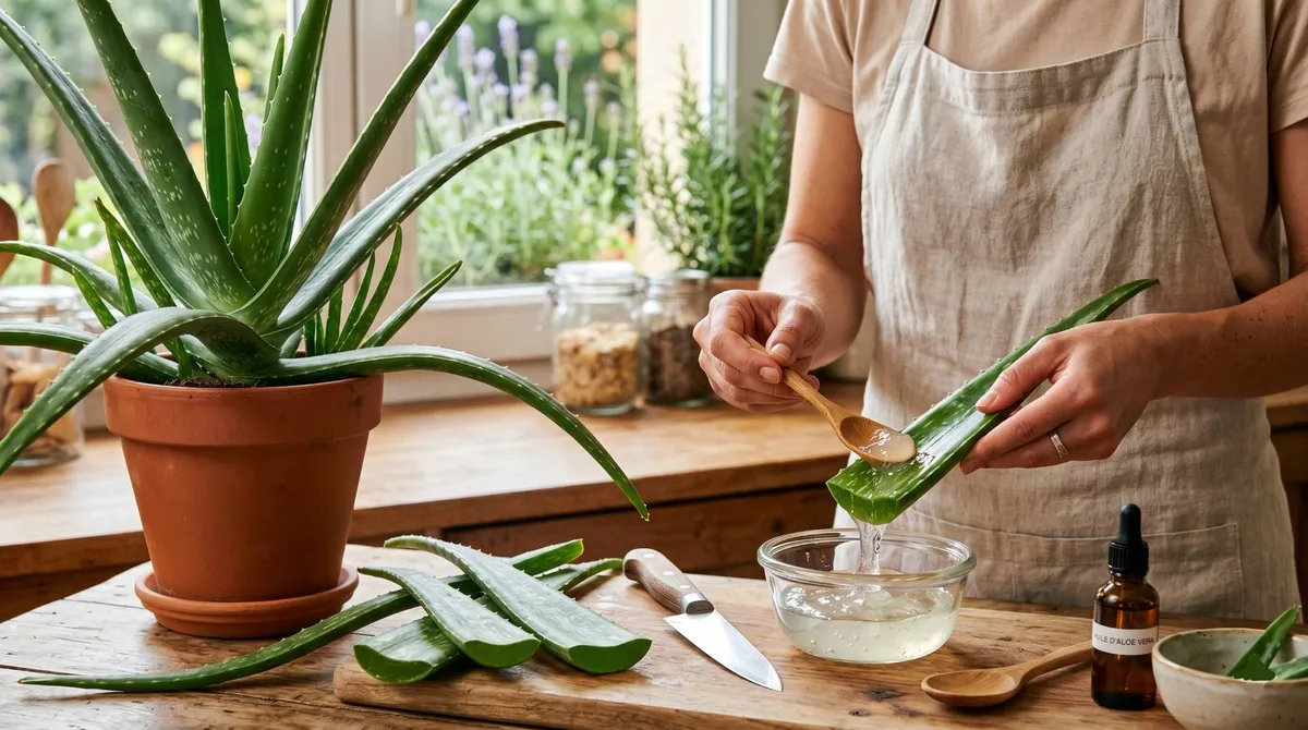 L'Aloe Vera : Ses Bienfaits et Comment Extraire son Gel à la Maison