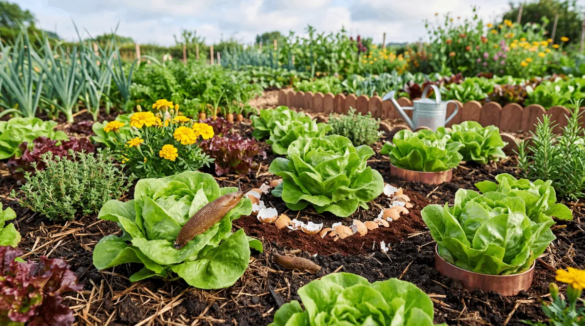 Limaces au Potager : 5 Astuces Naturelles et Infaillibles pour Protéger vos Salades