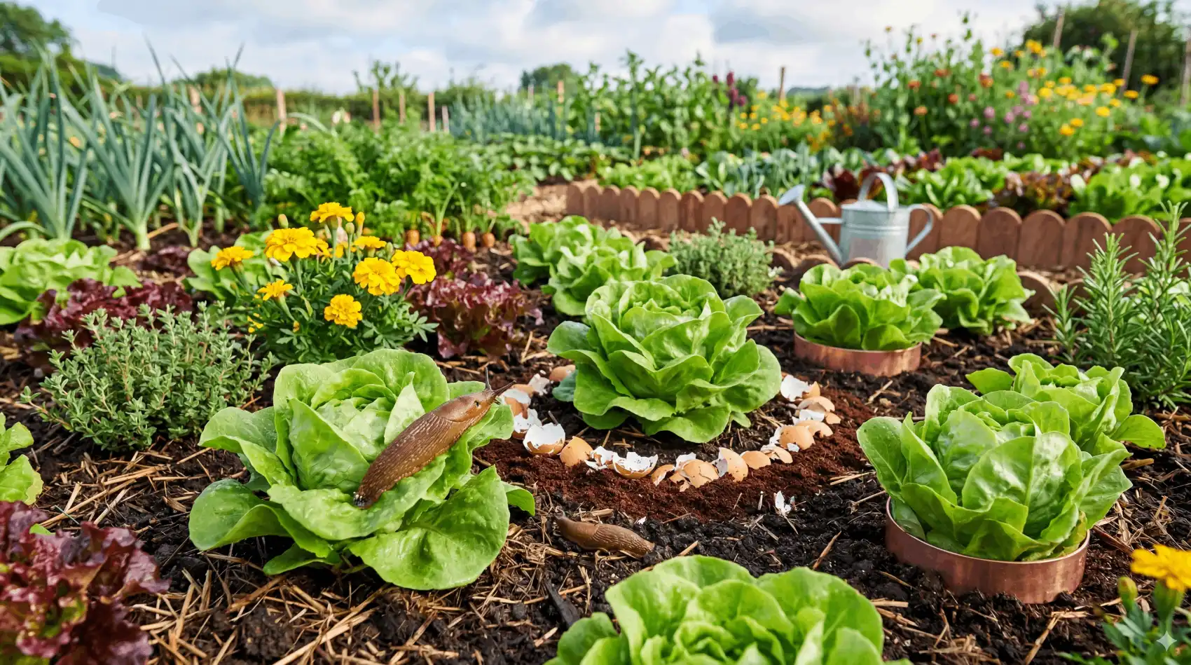 Limaces au Potager : 5 Astuces Naturelles et Infaillibles pour Protéger vos Salades