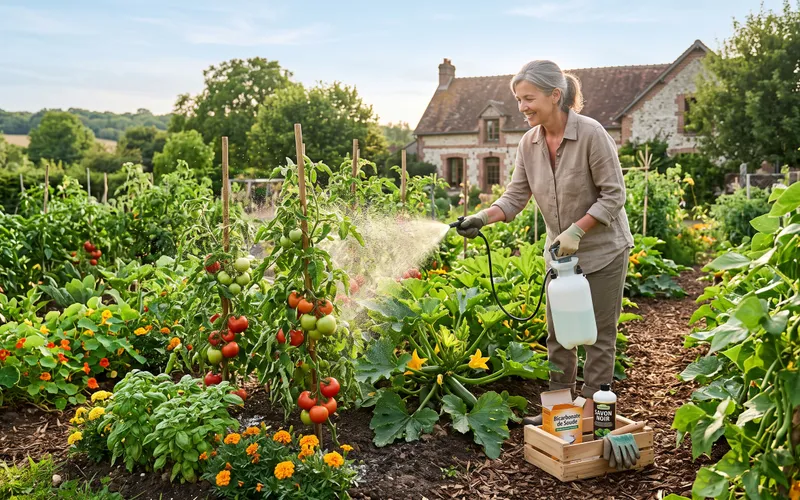 Bicarbonate de soude au potager : Le fongicide naturel contre mildiou et oïdium