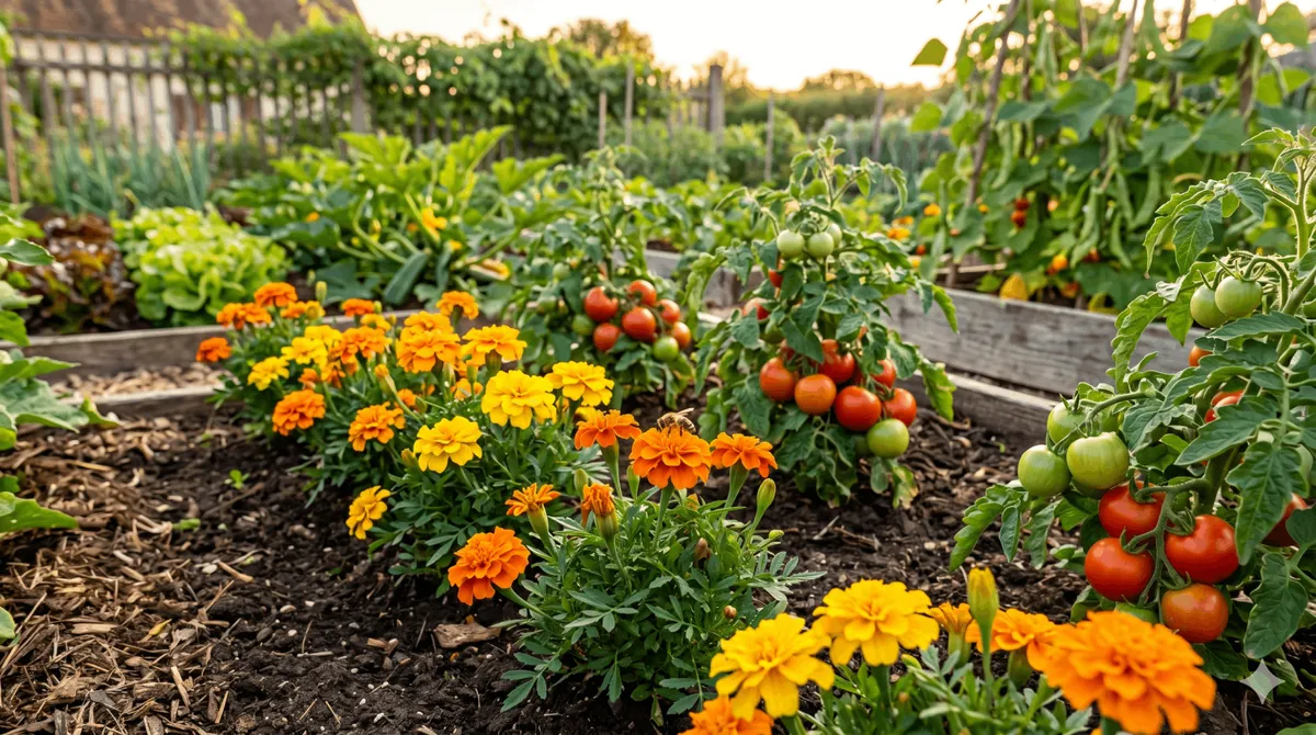 Œillets d'Inde au Potager : Le Secret Naturel d'un Jardin Serein