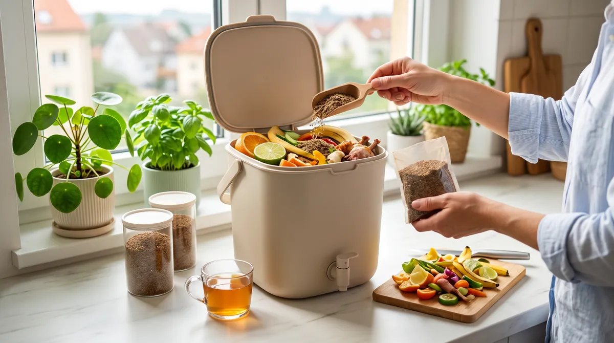 Bokashi : Composter ses restes de viande et agrumes sans odeur en appartement
