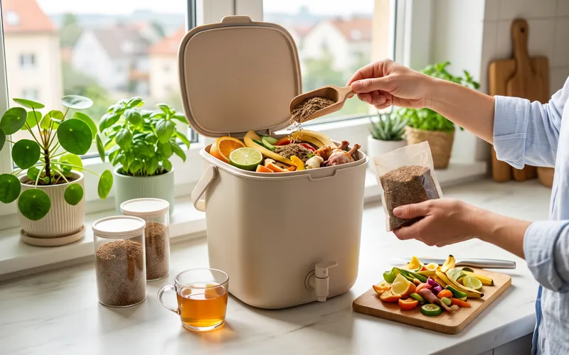 Bokashi : Composter ses restes de viande et agrumes sans odeur en appartement