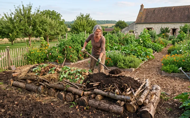 La Hugelkultur (Butte de Bois) : Faut-il Vraiment Enterrer des Troncs ?