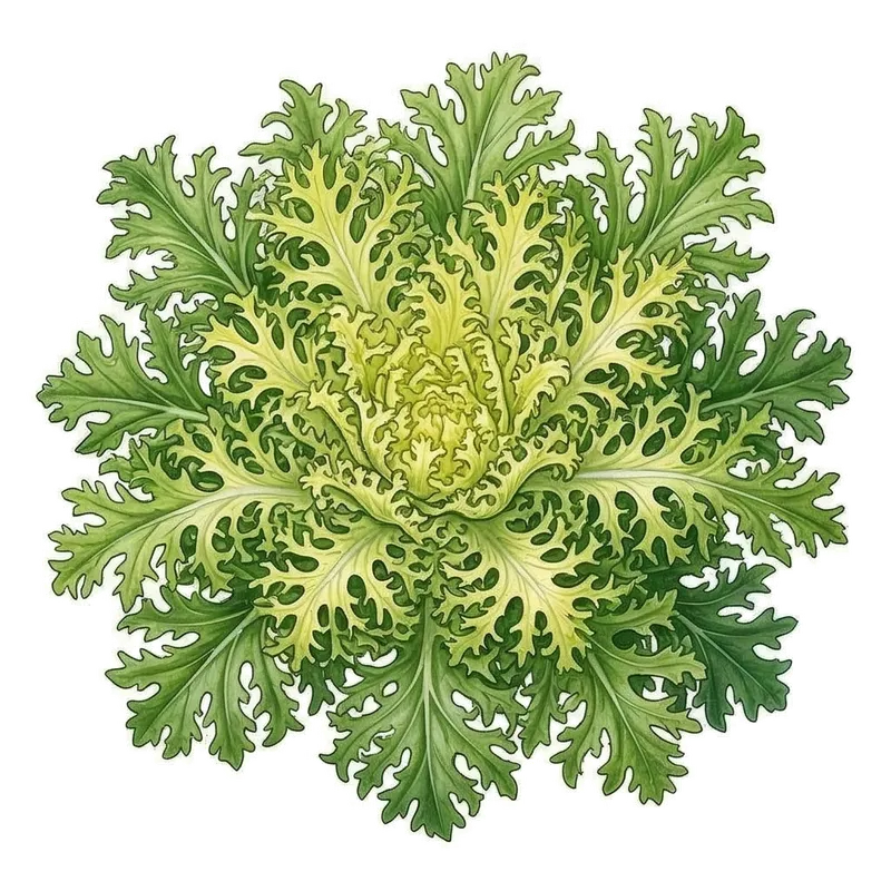 Illustration : Chicorée Frisée