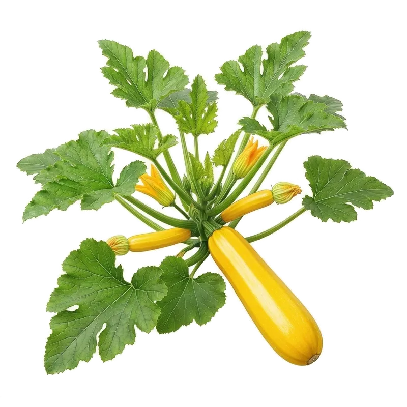Illustration : Courgette Jaune