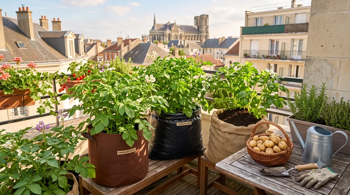 Cultiver des pommes de terre dans un sac de terreau : Rendement XXL sur balcon