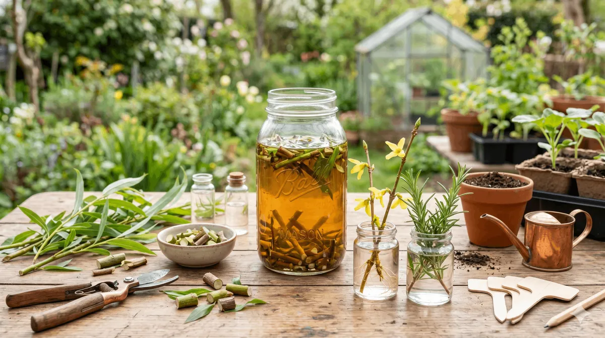 Eau de saule maison : Le tutoriel pour fabriquer l'hormone de bouturage ultime (et gratuite)