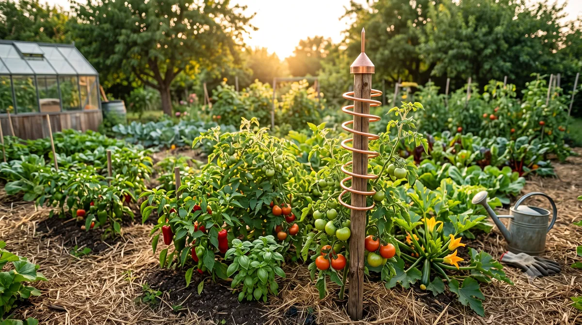 L'Électroculture au potager : Arnaque ou secret oublié pour des légumes géants ?