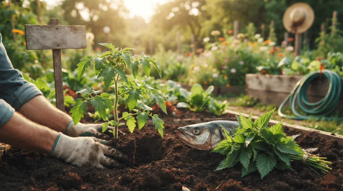 Le secret des anciens : Pourquoi vous devriez enterrer des têtes de poissons (ou des orties) sous vos pieds de tomates