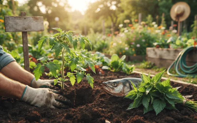 Le secret des anciens : Pourquoi vous devriez enterrer des têtes de poissons (ou des orties) sous vos pieds de tomates