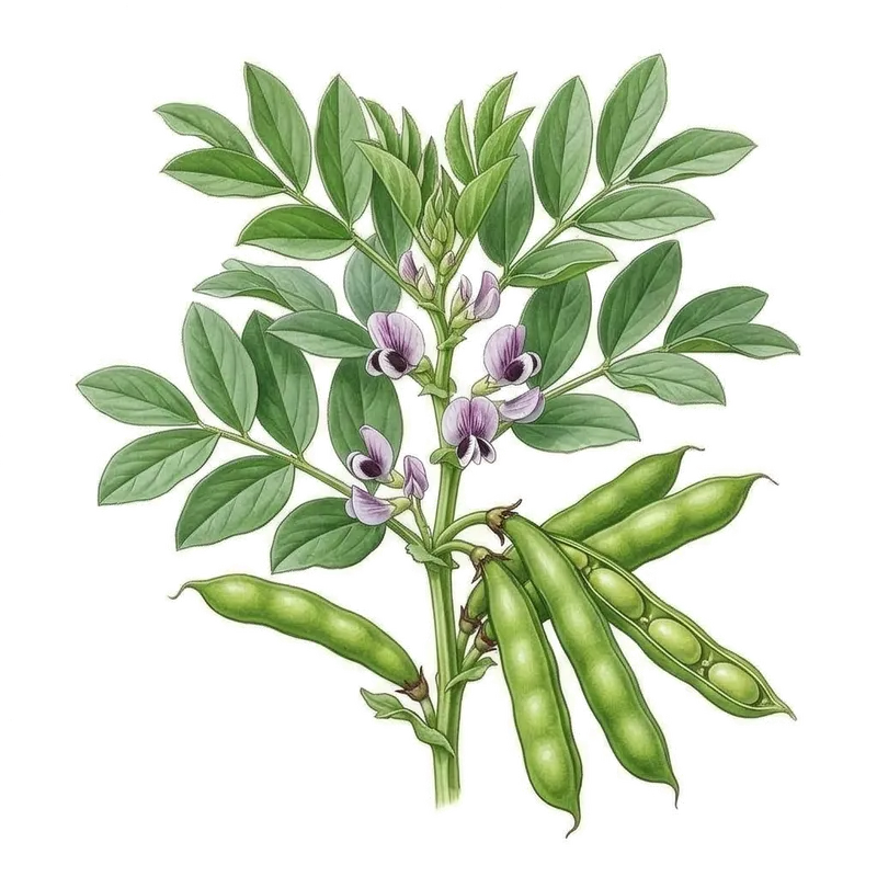 Illustration : Fève