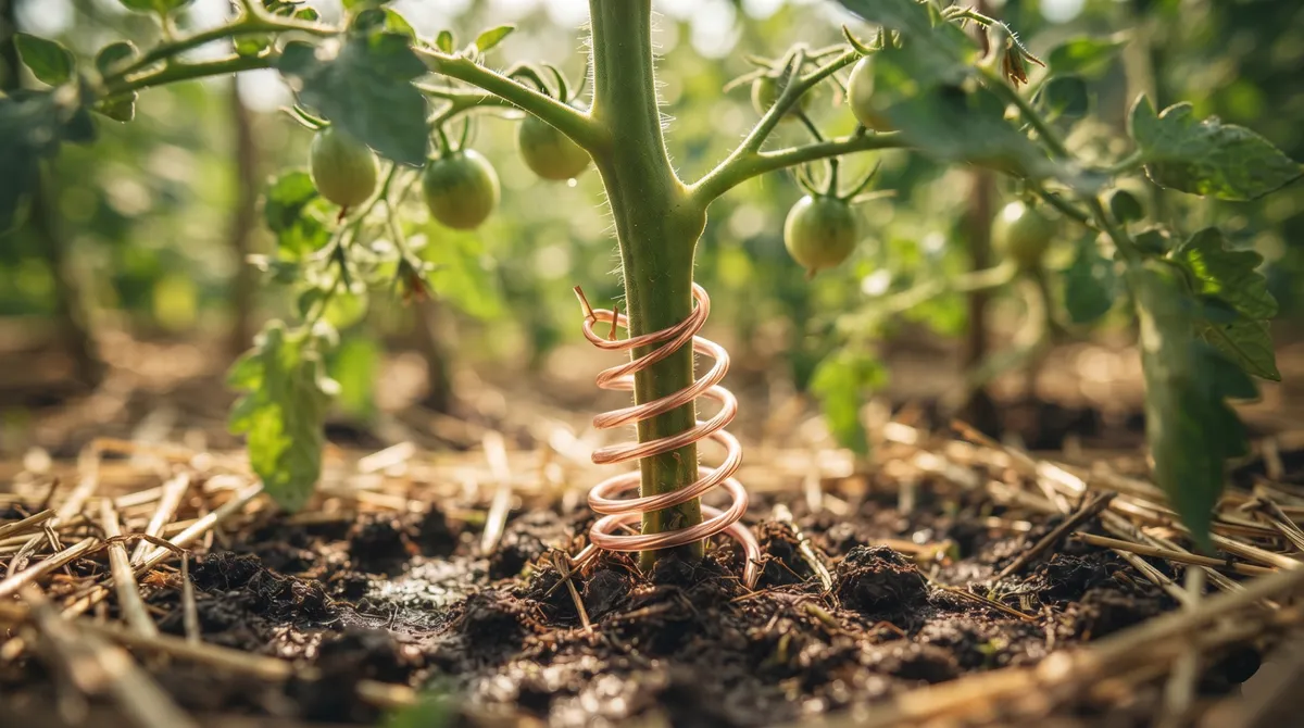 Mildiou de la tomate : Le fil de cuivre dans la tige, mythe ou vraie solution ?