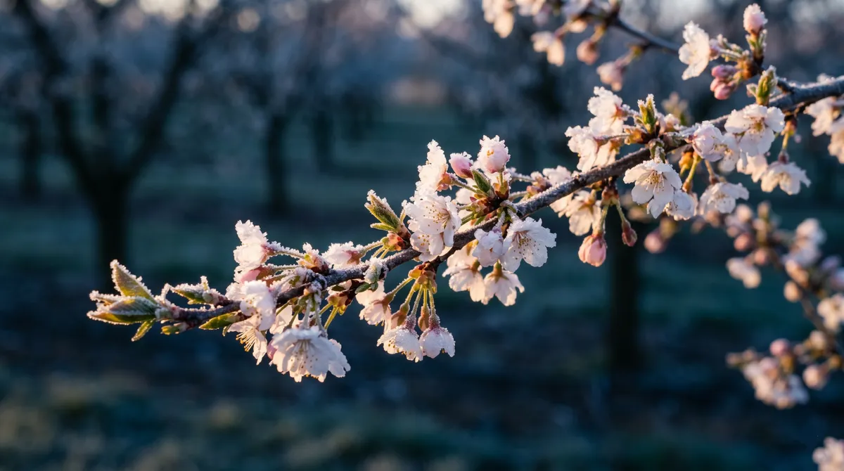 Gel tardif sur arbres fruitiers : Comment sauver la récolte quand les fleurs ont gelé ?