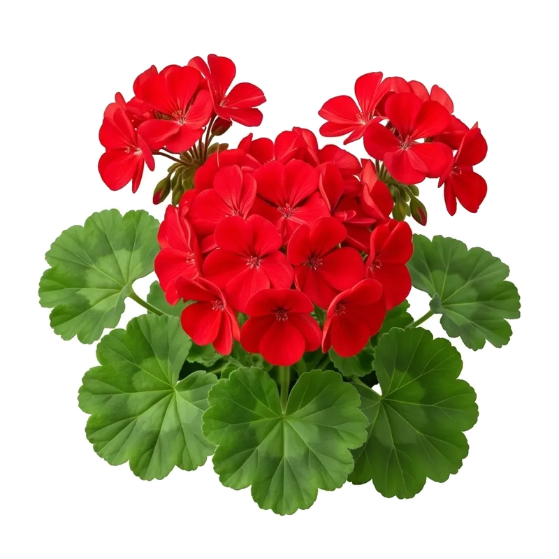 Illustration : Géranium Zonal