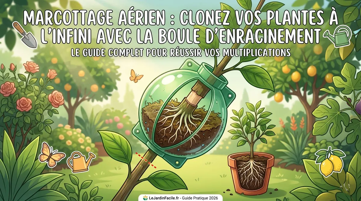 Boule de Marcottage : La Technique Inratable Pour Multiplier Vos Plantes