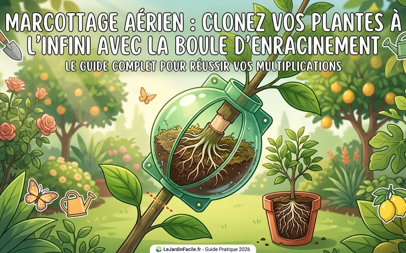 Boule de Marcottage : La Technique Inratable Pour Multiplier Vos Plantes