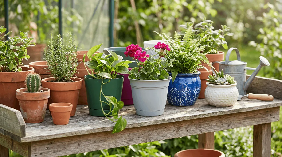 Terre Cuite, Plastique, Céramique : Quel Pot Choisir Pour Vos Plantes ?