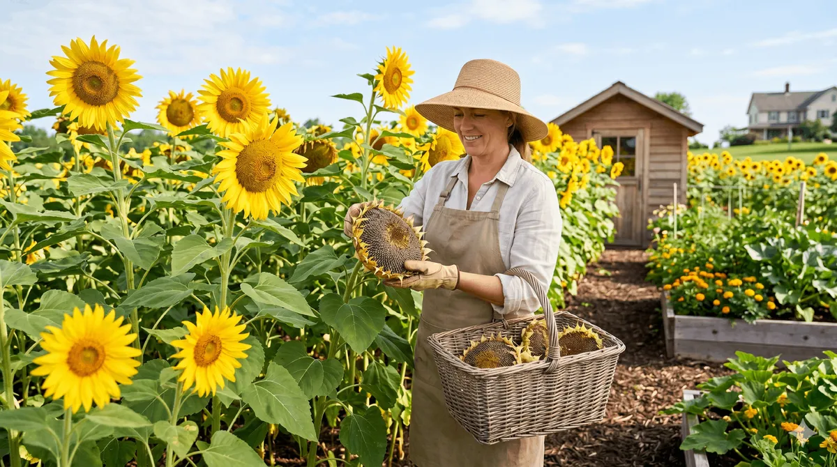 Tournesol : Guide Complet de Plantation, Culture et Récolte