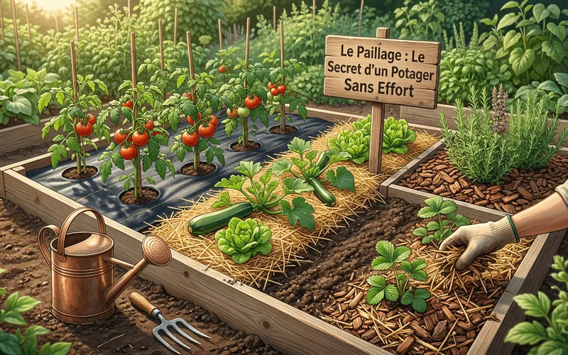 Le Paillage : Le Secret d'un Potager Sans Effort