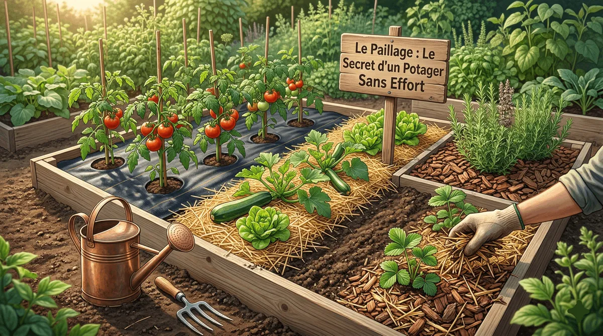 Le Paillage : Le Secret d'un Potager Sans Effort