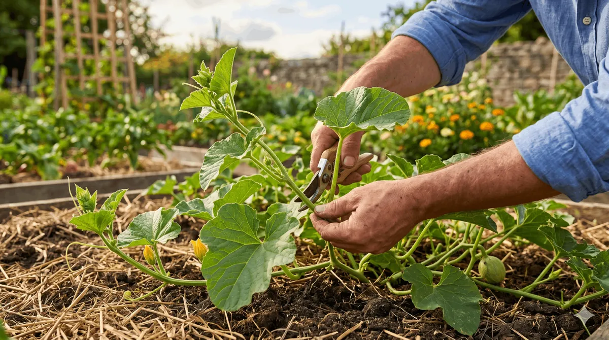 Taille du Melon : Guide Pratique et Étapes de Pincement