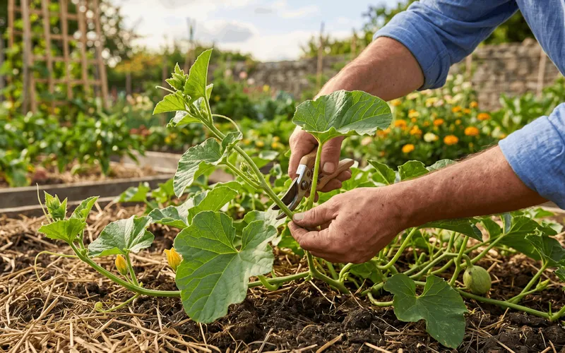 Taille du Melon : Guide Pratique et Étapes de Pincement