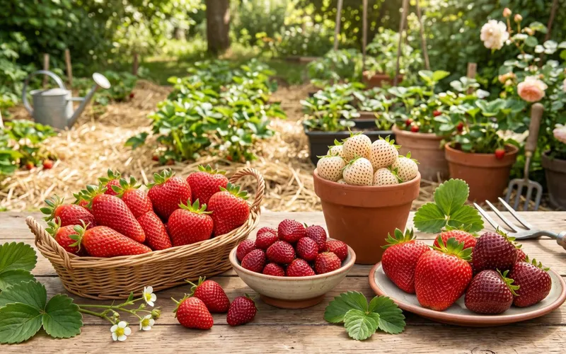 Gariguette, Charlotte ou Mara des Bois : Le Guide Ultime des Variétés de Fraisiers