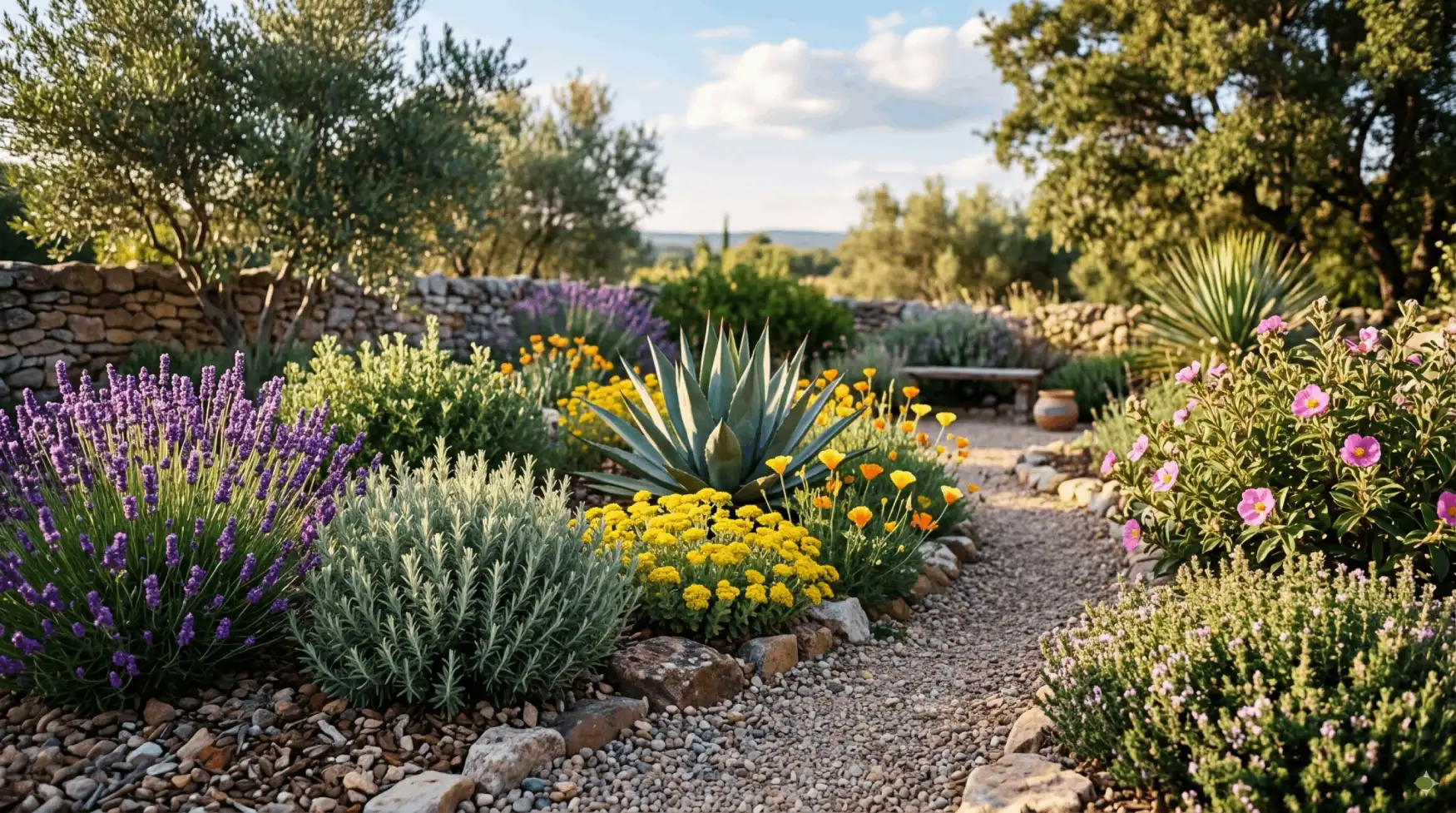 Jardin Sec : 5 Plantes Magnifiques qui Poussent Sans Arrosage (ou presque)
