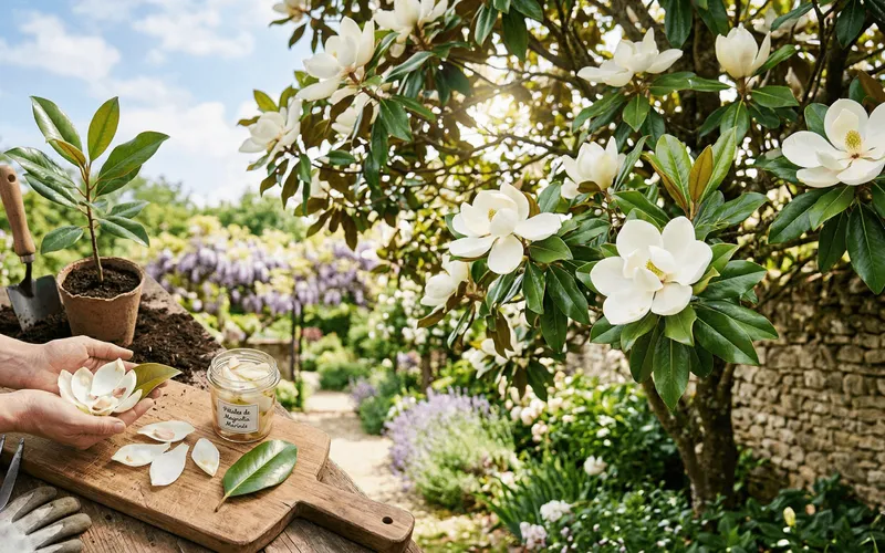 Magnolia : Plantation, Entretien et Secrets de ses Feuilles Comestibles