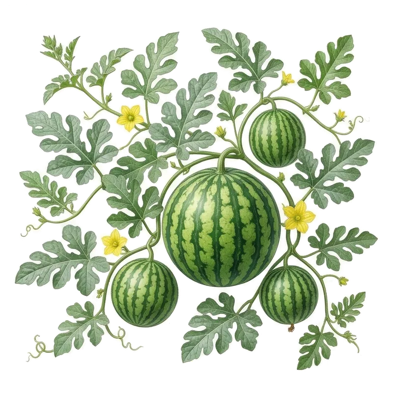 Illustration : Pastèque