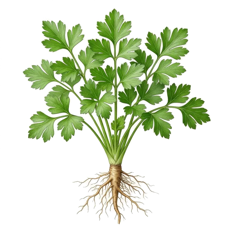Illustration : Persil Plat