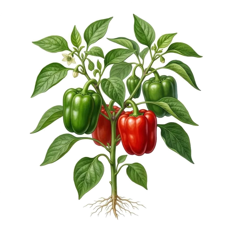 Illustration : Poivron Doux