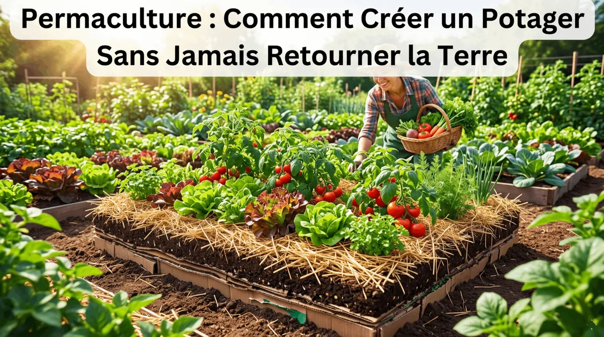 Permaculture : Comment Créer un Potager Sans Jamais Retourner la Terre