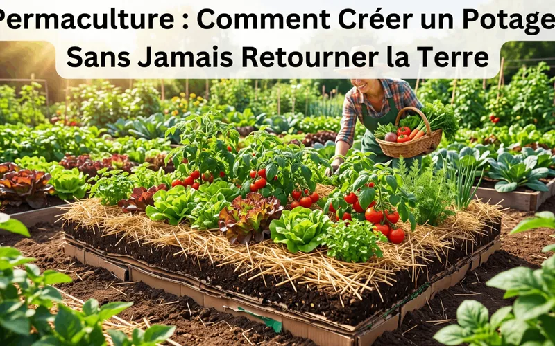 Permaculture : Comment Créer un Potager Sans Jamais Retourner la Terre