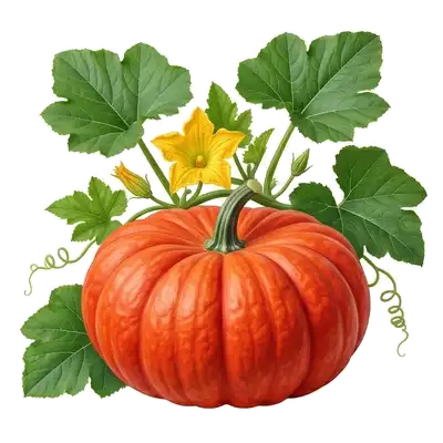 Potiron Rouge Vif d'Étampes