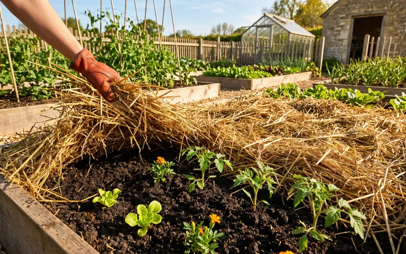 Quand faut-il dépailler son potager ? Les pièges du paillis permanent