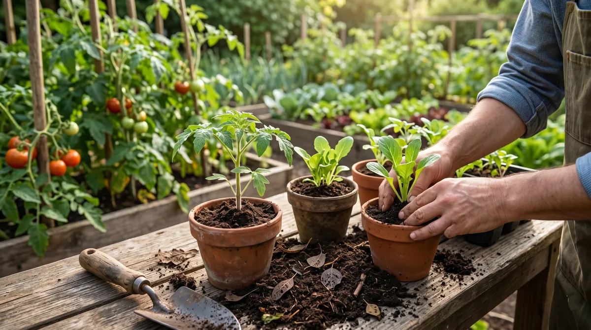 Terreau de feuilles mortes maison : Le guide pour le réussir (et s’en servir au potager)