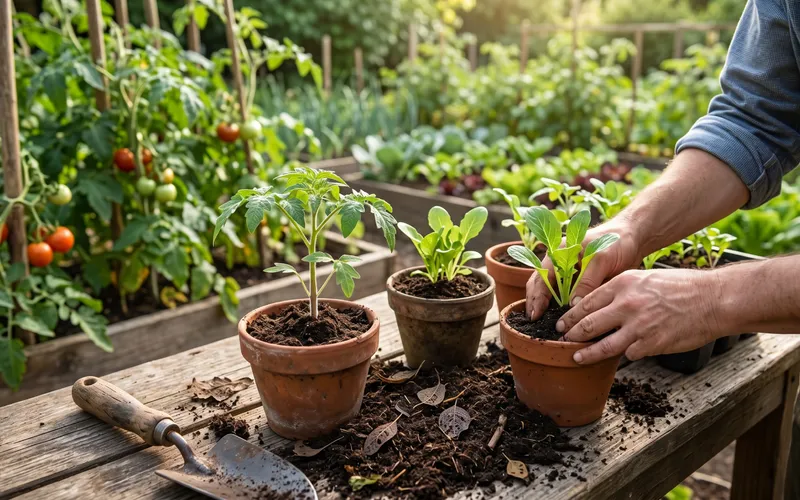 Terreau de feuilles mortes maison : Le guide pour le réussir (et s’en servir au potager)