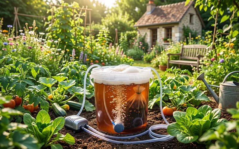 Thé de compost oxygéné (TCO) : La recette miracle pour revitaliser ses plantes