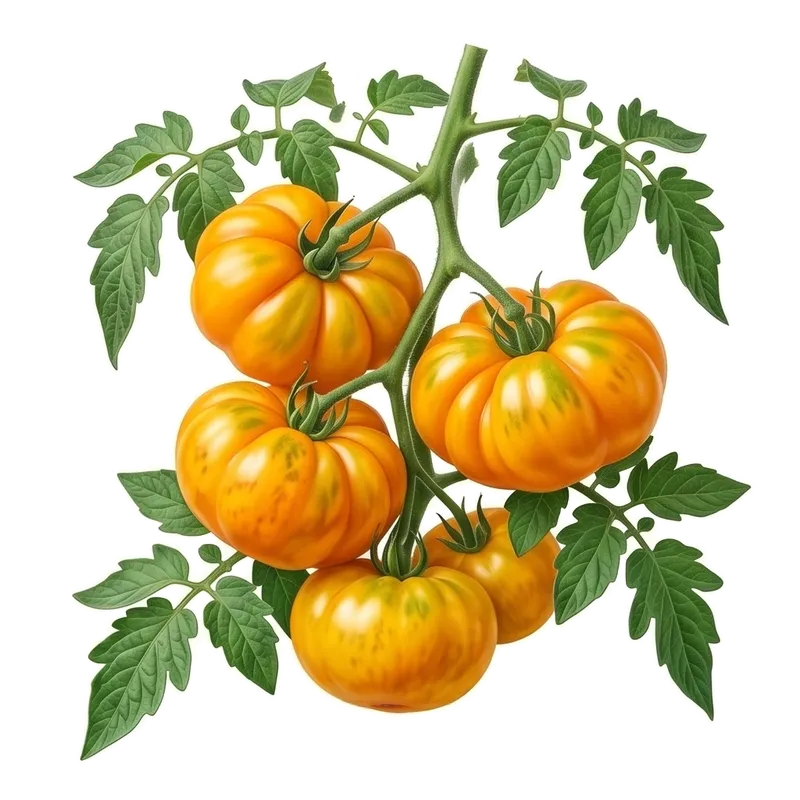 Illustration : Tomate Ananas