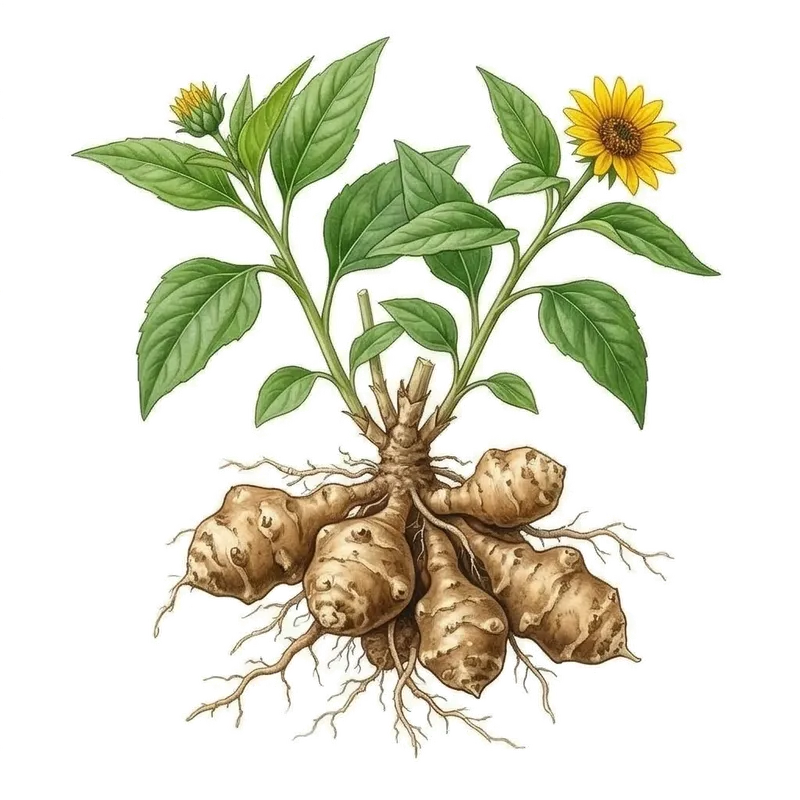 Illustration : Topinambour