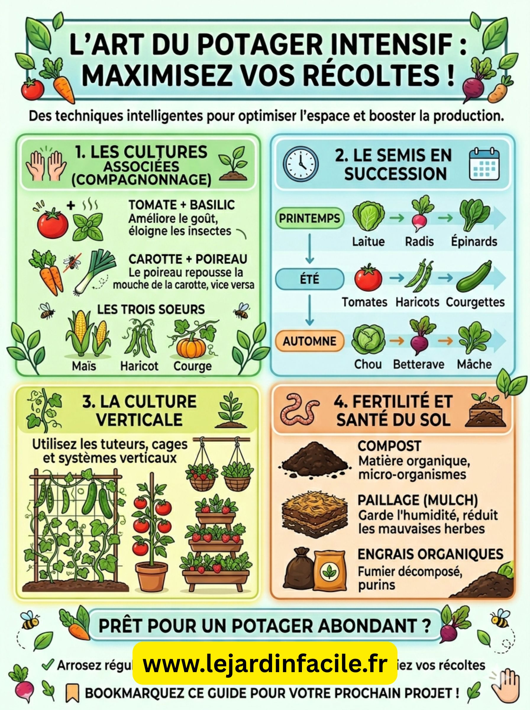 Maximiser vos recoltes